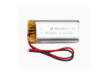 3.7V650mah 902040 lipo lithium battery