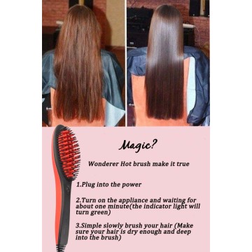 Hair Styling Straightener with 3D design