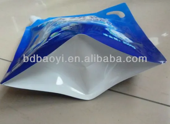 Detergent Stand Up Pouches with Spout