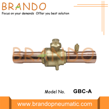 Danfoss Type Shut-off Ball Valve with Access Port