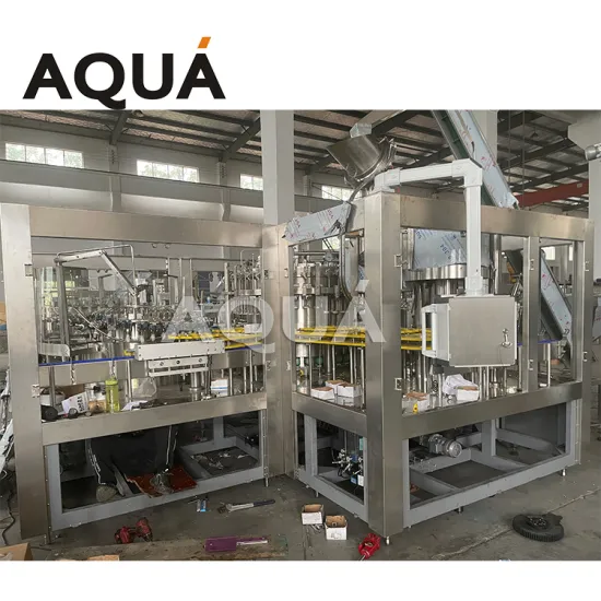 PET Can Carbonated Filling Machine for Soft Drinks with Soda Water Maker