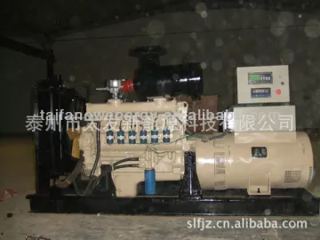 Environment friendly 40kw high efficiency biogas generator set ISO&CE approved