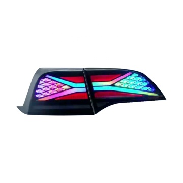 X-Men inspirierte LED-Rücklichter mit Startanimation für Tesla Modell 3 und Modell Y.