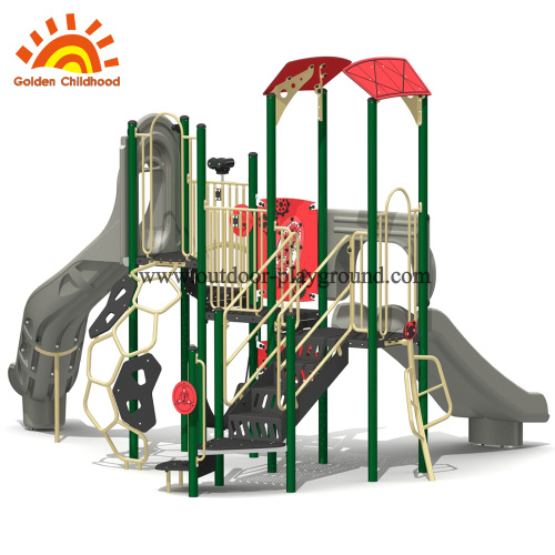 Tema animal Playground ao ar livre para crianças em idade pré-escolar