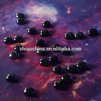 Factory direct sale black reiki stone