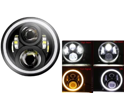 Newest Motorcycle Faro LED Lights 7 Inch Auto Lighting Systems