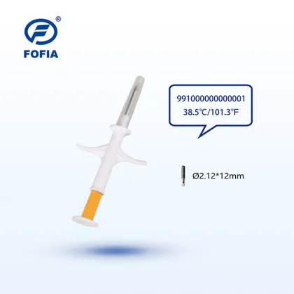2.12mm Animal Temperature Chip for Pet Health Management