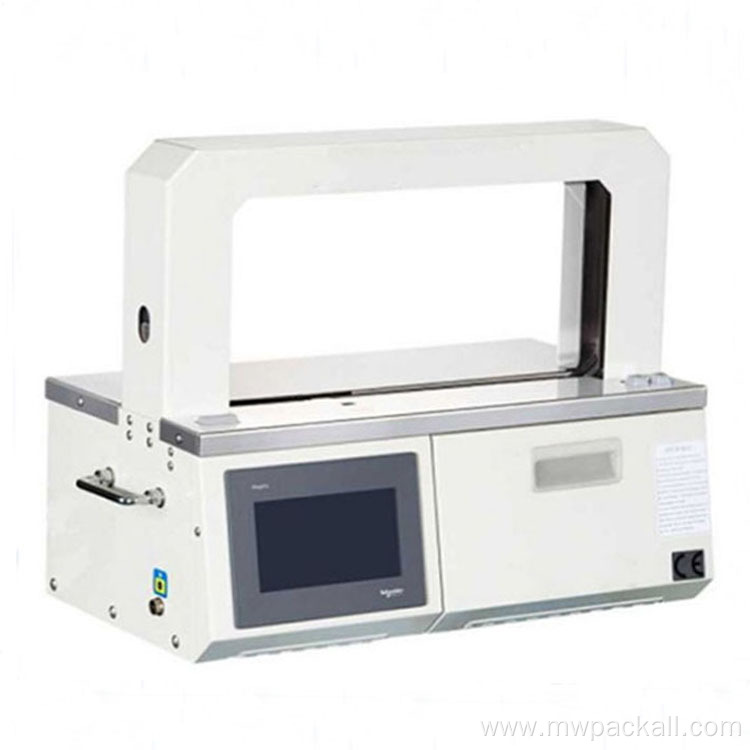 Paper strap OPP tape banding machine banknote money cash binding machine