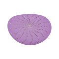 Purple Clean Ceramic Grain Sanding Paper Disc