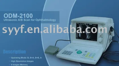 ultrasonic A/B scan for ophthalmology