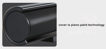 wireless bluetooth 2.0 soundbar with vibarting diaphragm