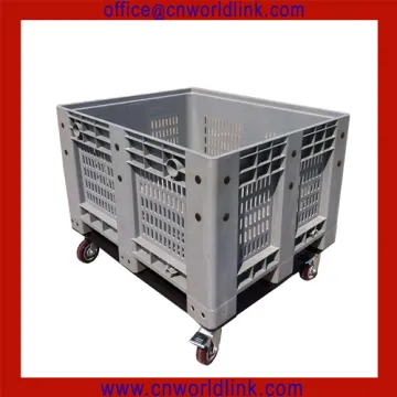 1000kgs Heavy Duty Plastic Mesh Pallet Crate