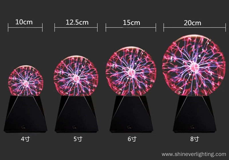 USB Magic Electrostatic Ion Ball Night Light