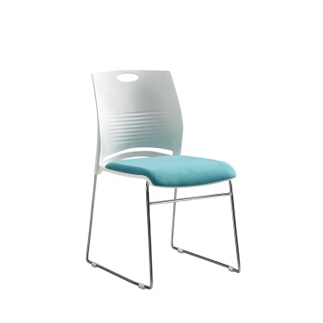 Metal Frame Office Furniture - Plastic Chairs for Visitor, Training, and Conference Use