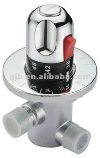 Brass thermostatic mixing valve, temperature control valve