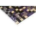 Mixed color glass mosaic tiles