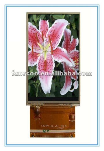 2.8" inch TFT lcd display module with flexible touch screen HMI touch panel