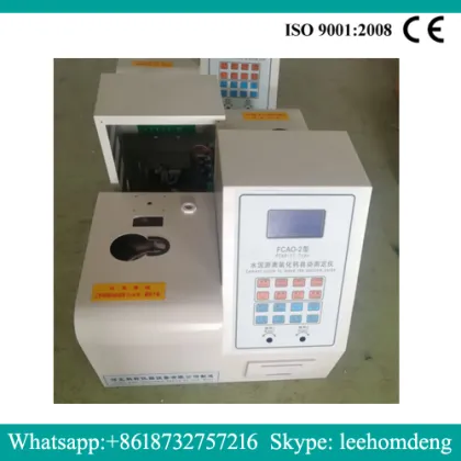 Automatic free calcium oxide tester