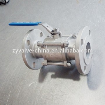 3PC Body Flanged Ball Valve (150LB , 300 LB)