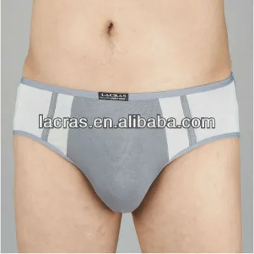 constrast color fabric men's underwear boxer briefs