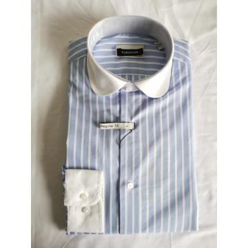 Men de la causalité causale en y / d Poplin Club Long Shirt