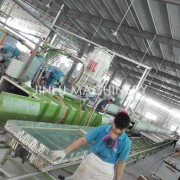 JINLU Manual Acrylic Solid Surface Corian Production Machinery
