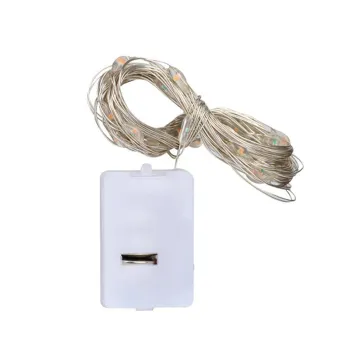 20 LED Battery Operated String Lights - DIY Handmade Christmas Tree & Halloween Decor