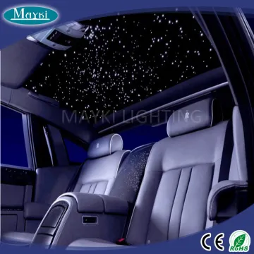 NEW mini fiber optic light kit car fiber optic light with RGB LED light source and fiber for car star decoration