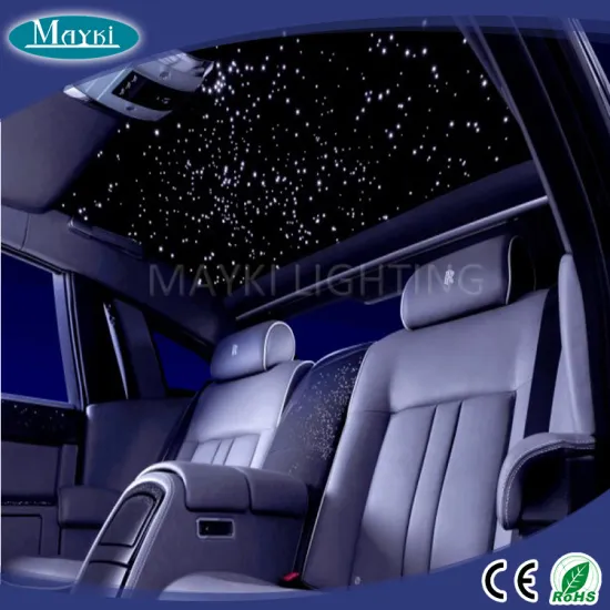 NEW mini fiber optic light kit car fiber optic light with RGB LED light source and fiber for car star decoration