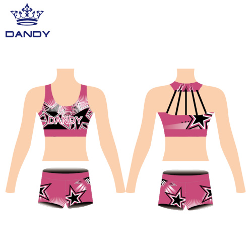 Custom strap cheer practice wear