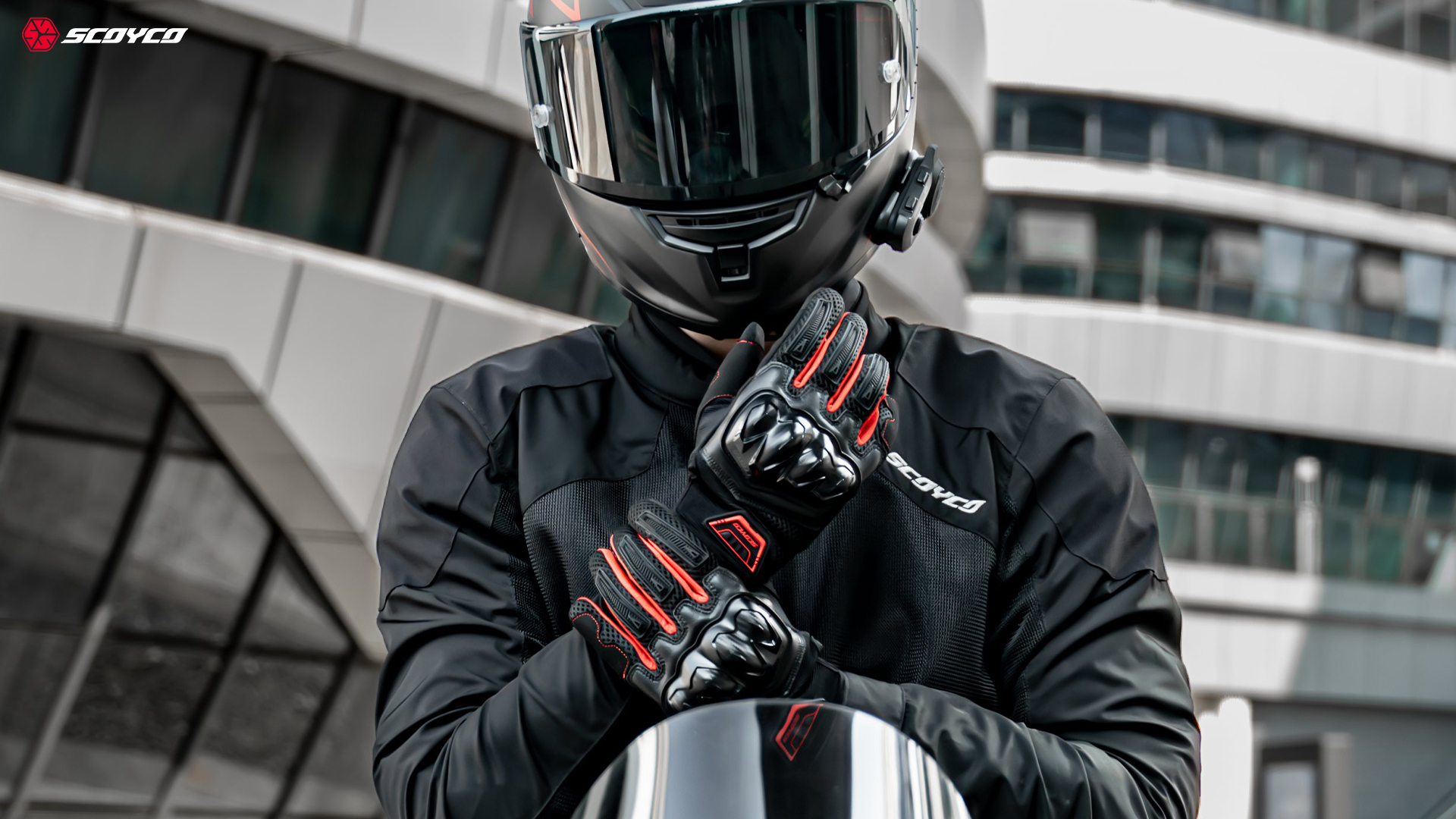 motorcycle gloves phone touch