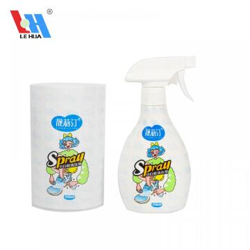 Heat Wrap Sleeves Label For Hand Washing Bottle