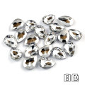 10*14 mm teardrop acrylic faux stone rhinestones