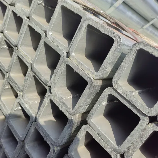 Gi Pipe 6m Length Galvanized Steel square Pipe