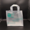 HDPE die cut handle bag with paper sheet