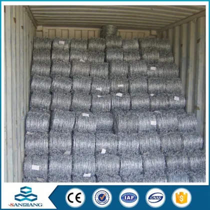 pvc razor iron razor double twist barbed wire for sale