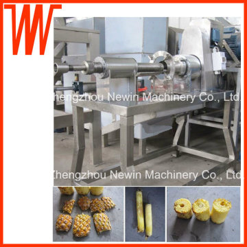Industrial Pineapple Peeling and Coring Machine 6-12 PCS/Min