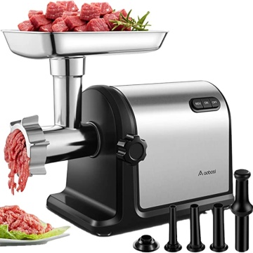 Aobosi Electric Commercial Commercial Meat Minder &amp; Slicer