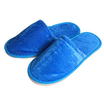 South Korea Soft Fabric Custom Colors Washable Disposable Hotel Slipper