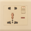 uk electrical wall switch socket 5 pin