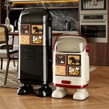 High Quality Moveable Waste Bin with Rustproof Design