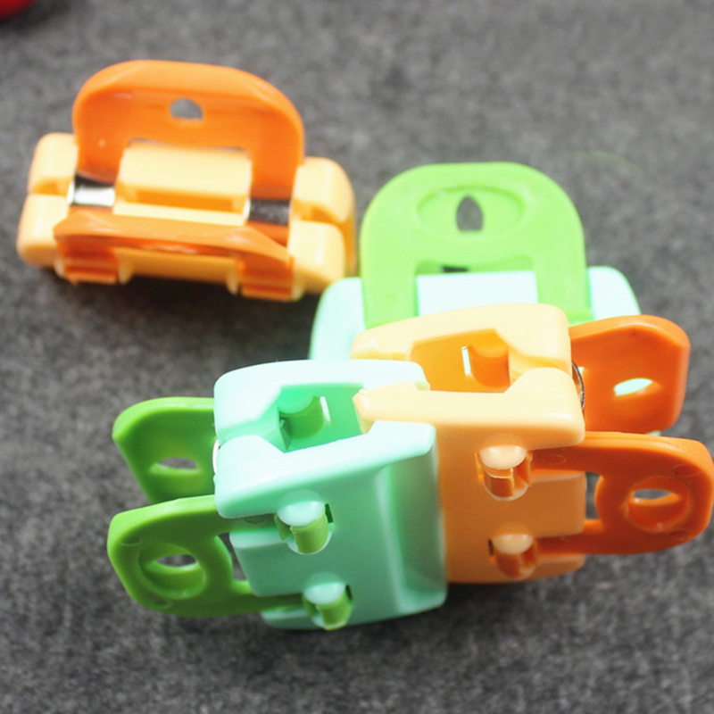 4PCS/Pack Portable ABS Practical Food Sealing Very Strong Clamp Clip Powder Food Package Bag Clip