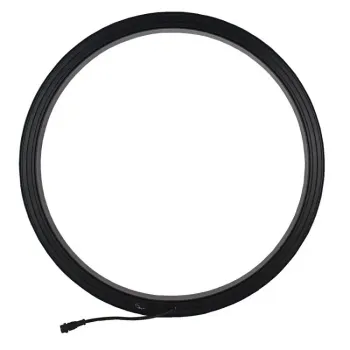 DMX Controlled LED Disco Lights: Circle Ring Stage Lighting for Nightclubs and Events