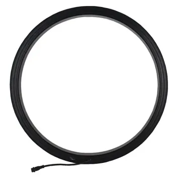 DMX Controlled LED Disco Lights: Circle Ring Stage Lighting for Nightclubs and Events