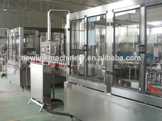 Aluminium cap wine glass bottle filling machine