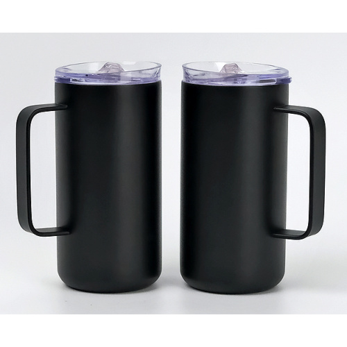 Taza térmica térmica de doble pared mate de 12oz