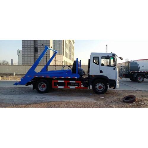 Dongfeng 3-5cbm skip loader garbage truck for sale