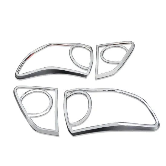YCSUNZ ABS Chrome Tail Light Cover for Toyota Corolla 2008 Car Accessories
