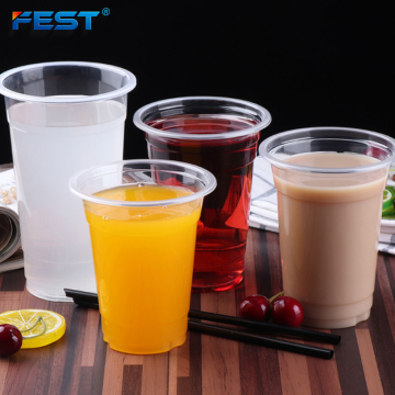 Fest Customized Bubble Tea PP Plastic Cups