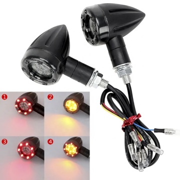 Motorcycle LED Tail Light with Brake and Turn Signal